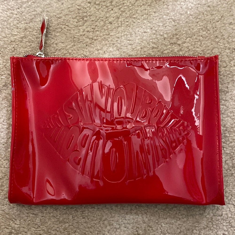 NWT Christian Louboutin make-up pouch